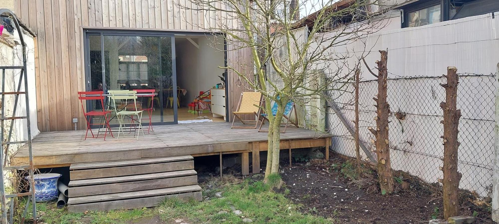 Maison Avec Jardin A Lille Bois Blancs Exteriör bild