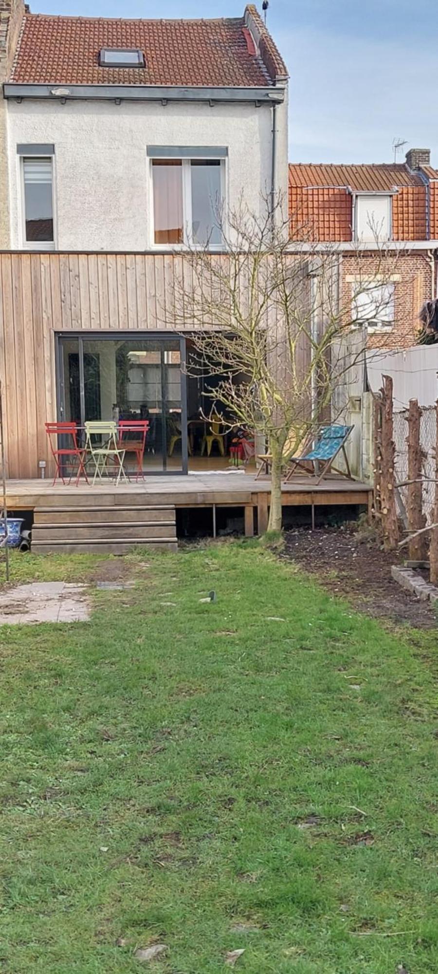 Maison Avec Jardin A Lille Bois Blancs Exteriör bild